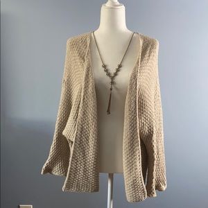 Brandy Melville Oatmeal Cardigan Sweater